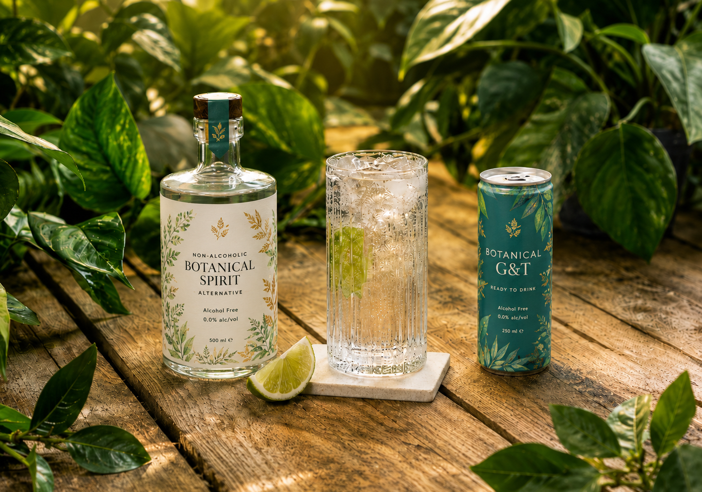 A gin and tonic style drink being prepared at Lovely Developments